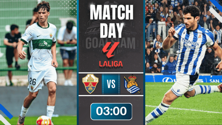 ดูบอลออนไลน์ ลาลิกา ถ่ายทอดสด เอลเช่ พบกับ เรอัล โซเซียดาด 7/11/68