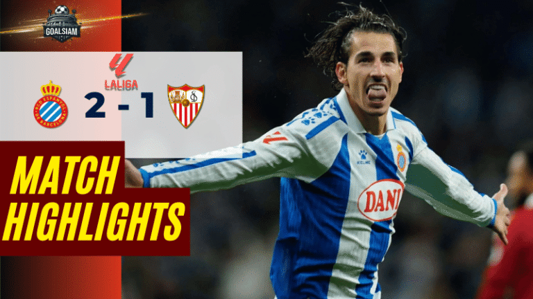 ไฮไลท์บอลวันนี้ ลาลิกา 2025/26 เอสปันญ่อล พบกับ เซบีย่า 24/11/68