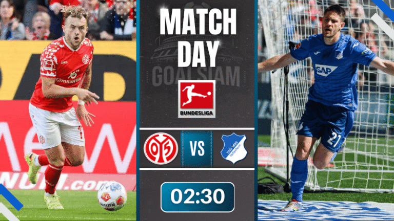 ดูบอลออนไลน์ บุนเดสลีกา ถ่ายทอดสด เอฟเอสเฟา ไมนซ์ 05 พบกับ ทีเอสจี ฮอฟเฟนไฮม์ 21/11/68