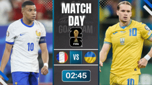 ดูบอลออนไลน์ ฟุตบอลโลก รอบคัดเลือก โซนยุโรป ถ่ายทอดสด ฝรั่งเศส พบกับ ยูเครน 13/11/68