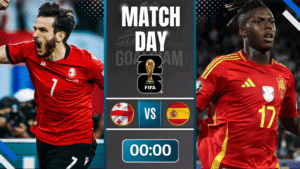 ดูบอลออนไลน์ ฟุตบอลโลก 2026 รอบคัดเลือก โซนยุโรป ถ่ายทอดสด จอร์เจีย พบกับ สเปน 15/11/68