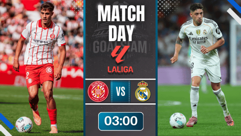 ดูบอลออนไลน์ ลาลิกา ถ่ายทอดสด คิโรน่า พบกับ เรอัล มาดริด 30/11/68