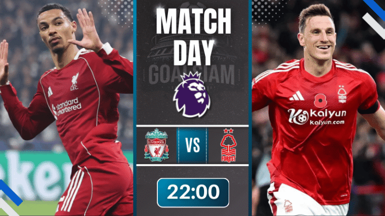 ดูบอลออนไลน์ พรีเมียร์ลีก ถ่ายทอดสด ลิเวอร์พูล พบกับ น็อตติ้งแฮม ฟอเรสต์ 22/11/68