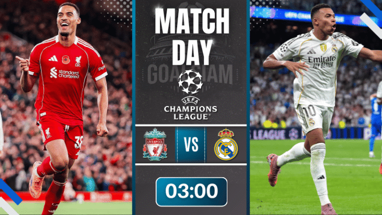 ดูบอลออนไลน์ ยูฟ่าแชมเปียนส์ลีก ถ่ายทอดสด ลิเวอร์พูล พบกับ เรอัล มาดริด 4/11/68
