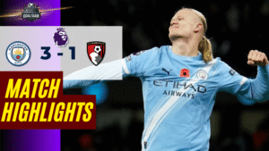 ไฮไลท์บอลวันนี้ พรีเมียร์ลีก 2025/26 แมนเชสเตอร์ ซิตี้ พบกับ บอร์นมัธ เอเอฟซี – ผลบอลพรีเมียร์ลีกล่าสุด