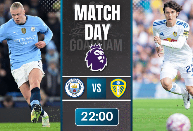 ดูบอลออนไลน์ พรีเมียร์ลีก ถ่ายทอดสด แมนเชสเตอร์ ซิตี้ พบกับ ลีดส์ ยูไนเต็ด 29/11/68