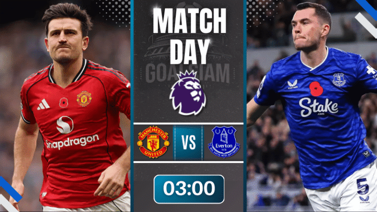 ดูบอลออนไลน์ พรีเมียร์ลีก ถ่ายทอดสด แมนเชสเตอร์ ยูไนเต็ด พบกับ เอฟเวอร์ตัน 24/11/68