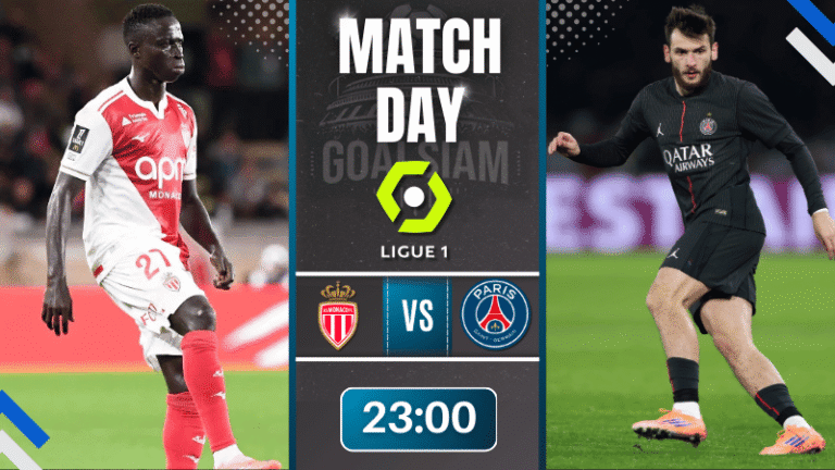 ดูบอลออนไลน์ ลีกเอิง ฝรั่งเศส ถ่ายทอดสด โมนาโก พบกับ ปารีส แซงต์ แชร์กแมง 29/11/68