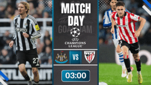 ดูบอลออนไลน์ ยูฟ่าแชมเปียนส์ลีก ถ่ายทอดสด นิวคาสเซิ่ล ยูไนเต็ด พบกับ แอธเลติก บิลเบา 5/11/68