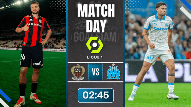 ดูบอลออนไลน์ ลีกเอิง ฝรั่งเศส ถ่ายทอดสด นีซ พบกับ โอลิมปิก มาร์กเซย 21/11/68