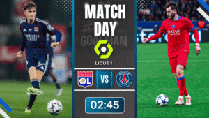 ดูบอลออนไลน์ ลีกเอิง ฝรั่งเศส ถ่ายทอดสด โอลิมปิก ลียง พบกับ ปารีส แซงต์ แชร์กแมง 9/11/68