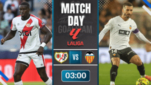 ดูบอลออนไลน์ ลาลิกา ถ่ายทอดสด ราโย่ บาเยกาโน่ พบกับ บาเลนเซีย 1/12/68