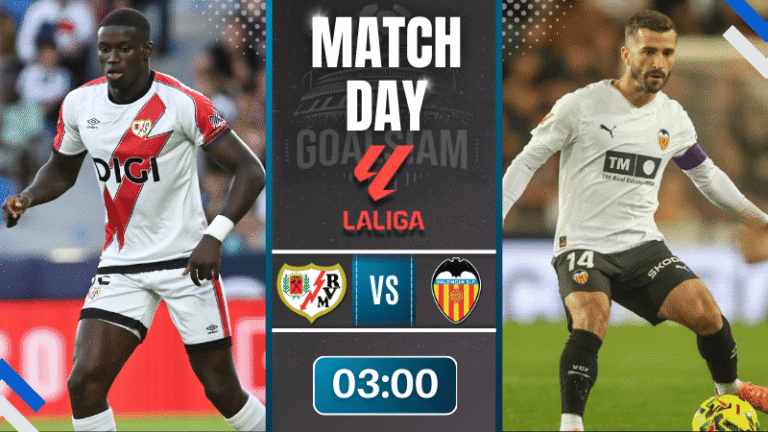 ดูบอลออนไลน์ ลาลิกา ถ่ายทอดสด ราโย่ บาเยกาโน่ พบกับ บาเลนเซีย 1/12/68