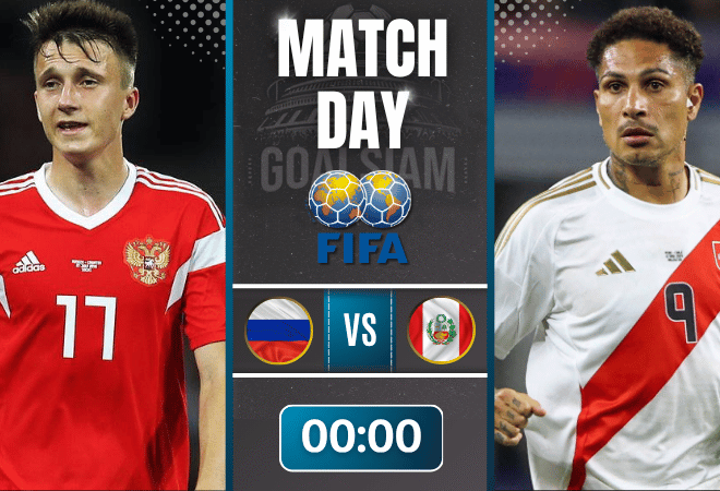 ดูบอลออนไลน์ กระชับมิตรทีมชาติ ถ่ายทอดสด รัสเซีย พบกับ เปรู 12/11/68