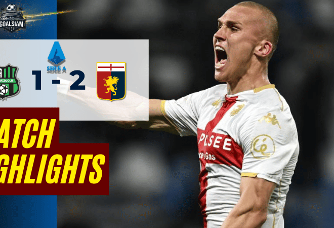 ไฮไลท์บอลวันนี้ เซเรียอา 2025/26 ซัสเซาโล่ พบกับ เจนัว – ผลบอลเซเรียอาล่าสุด