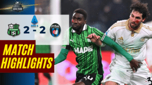 ไฮไลท์บอลวันนี้ เซเรียอา 2025/26 ซัสเซาโล่ พบกับ ปิซ่า 24/11/68