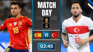 ดูบอลออนไลน์ ฟุตบอลโลก 2026 รอบคัดเลือก โซนยุโรป ถ่ายทอดสด สเปน พบกับ ตุรกี 18/11/68