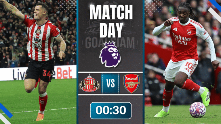 ดูบอลออนไลน์ พรีเมียร์ลีก ถ่ายทอดสด ซันเดอร์แลนด์ พบกับ อาร์เซนอล 8/11/68