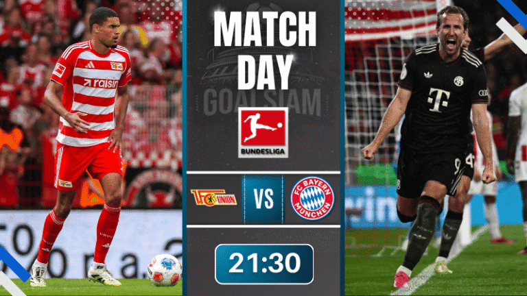 ดูบอลออนไลน์ บุนเดสลีกา ถ่ายทอดสด ยูเนี่ยน เบอร์ลิน พบกับ บาเยิร์น มิวนิค 8/11/68