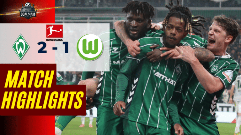 ไฮไลท์บอลวันนี้ บุนเดสลีกา 2025/26 แวร์เดอร์ เบรเมน พบกับ โวล์ฟสบวร์ก