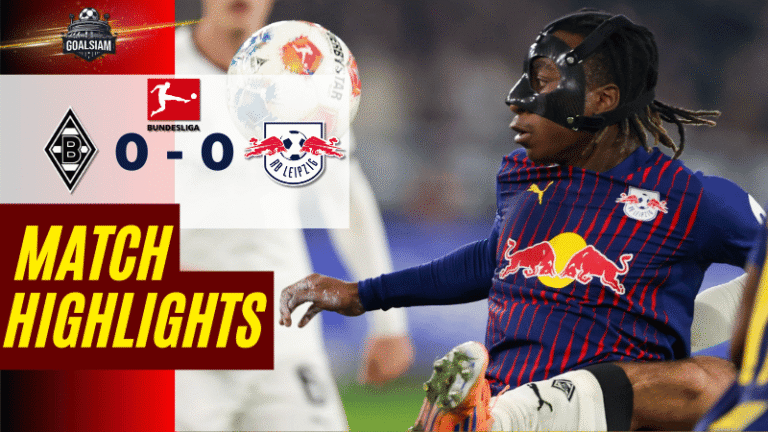 ไฮไลท์บอลวันนี้ บุนเดสลีกา 2025/26 โบรุสเซีย มึนเช่นกลัดบัค พบกับ แอร์เบ ไลป์ซิก 28/11/68