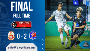ศึกไทยลีกเดือด! การท่าเรือ บุกอัด ลำพูน วอริเออร์ 2-0 คว้า 3 แต้มขยับขึ้นท็อปโฟร์ | ผลบอลสด บ้านผลบอล GOALSIAM