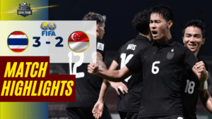 ไฮไลท์บอลวันนี้ กระชับมิตรทีมชาติ ไทย พบกับ สิงคโปร์ 13/11/68