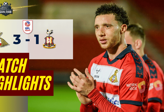 ไฮไลท์บอลวันนี้ จอห์นสโตนส์ เพนท์โทรฟี่ 2025/26 ดอนคาสเตอร์ โรเวอร์ส พบกับ แบรดฟอร์ด ซิตี้ 11/11/68