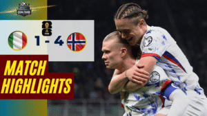 ไฮไลท์บอลวันนี้ ฟุตบอลโลก 2026 รอบคัดเลือก โซนยุโรป อิตาลี พบกับ นอร์เวย์ 16/11/68