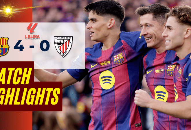 ไฮไลท์บอลวันนี้ ลาลิกา 2025/26 บาร์เซโลน่า พบกับ แอธเลติก บิลเบา 22/11/68