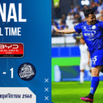 ผลบอลสด : ไทยลีกเดือด! บีจี ปทุม ยูไนเต็ด ฟอร์มฝืดเจ๊า ระยอง เอฟซี 1-1