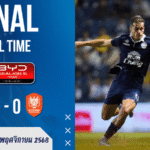 ผลบอลสด บุรีรัมย์คมกริบ! อัดราชบุรี 2-0 ย้ำบัลลังก์จ่าฝูง BYD SEALION 6