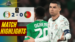 ไฮไลท์บอลวันนี้ ฟุตบอลโลก รอบคัดเลือก โซนยุโรป ไอร์แลนด์ พบ โปรตุเกส 13/11/68