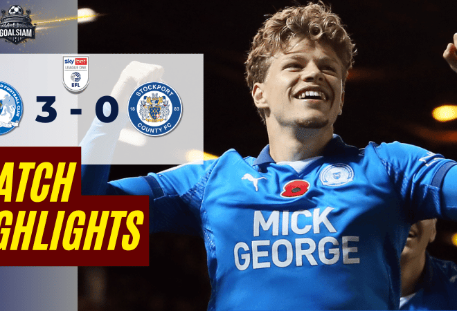 ไฮไลท์บอลวันนี้ ลีกวัน อังกฤษ 2025/26 ปีเตอร์โบโร่ ยูไนเต็ด พบกับ สต็อคพอร์ท เคาน์ตี 20/11/68