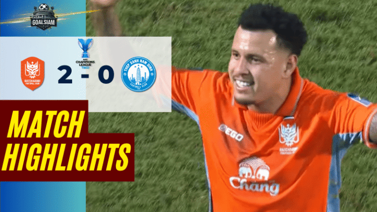 ไฮไลท์บอลวันนี้ เอเอฟซี แชมเปี้ยนส์ลีก อีลิท ทู 2025/26 ราชบุรี เอฟซี พบกับ นัม ดินห์ เอฟซี 27/11/68