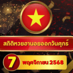 สถิติหวยฮานอย 7 พฤศจิกายน 2568 — ครบ 4 รอบ พร้อม “สถิติ–อินไซต์–โฟกัส Shortlist” อัปเดตจาก GOALSIAM