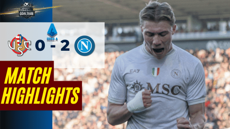 ไฮไลท์บอลวันนี้ เซเรียอา 2025/26 เครโมเนเซ่ พบกับ นาโปลี 28/12/68