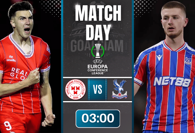 ดูบอลออนไลน์ ยูฟ่ายูโรปาคอนเฟอเรนซ์ลีก ถ่ายทอดสด เชลบอร์น พบกับ คริสตัล พาเลซ 11/12/68