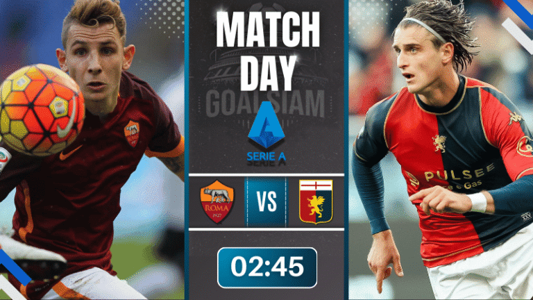 ดูบอลออนไลน์ เซเรียอา ถ่ายทอดสด เอเอส โรม่า พบกับ เจนัว 29/12/68