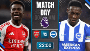 ดูบอลออนไลน์ พรีเมียร์ลีก ถ่ายทอดสด อาร์เซนอล พบกับ ไบรท์ตัน โฮฟ อัลเบี้ยน 27/12/68