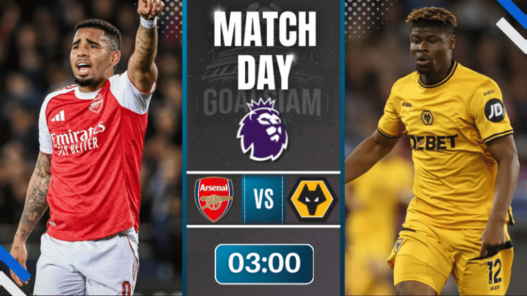 ดูบอลออนไลน์ พรีเมียร์ลีก ถ่ายทอดสด อาร์เซนอล พบกับ วูล์ฟแฮมป์ตัน 13/12/68