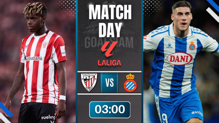 ดูบอลออนไลน์ ลาลิกา ถ่ายทอดสด แอธเลติก บิลเบา พบกับ เอสปันญ่อล 22/12/68