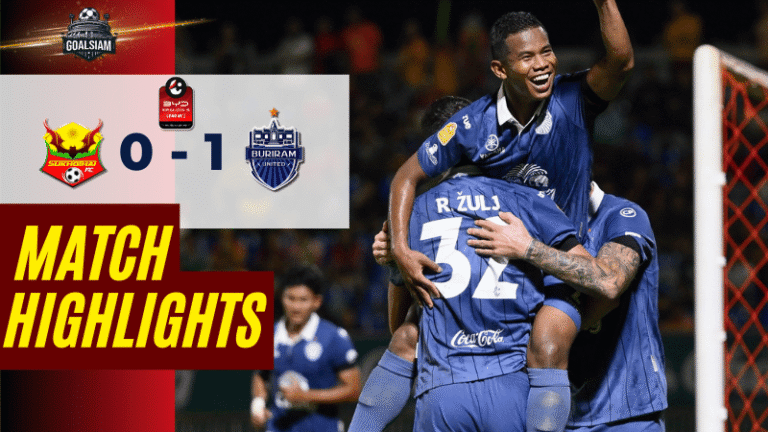 ไฮไลท์บอลวันนี้ ไทยลีก 2025/26 สุโขทัย เอฟซี พบกับ บุรีรัมย์ ยูไนเต็ด 24/12/68