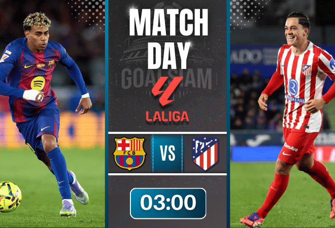 ดูบอลออนไลน์ ลาลิกา ถ่ายทอดสด บาร์เซโลน่า พบกับ แอตเลติโก้ มาดริด 2/12/68