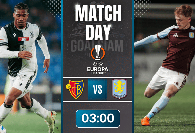 ดูบอลออนไลน์ ยูฟ่ายูโรปาลีก ถ่ายทอดสด บาเซิ่ล พบกับ แอสตัน วิลล่า 11/12/68