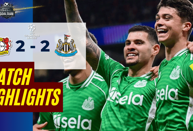 ไฮไลท์บอลวันนี้ ยูฟ่าแชมเปียนส์ลีก 2025/26 ไบเออร์ เลเวอร์คูเซิน พบกับ นิวคาสเซิ่ล ยูไนเต็ด 10/12/68