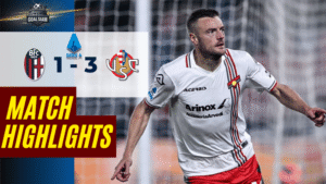 ไฮไลท์บอลวันนี้ เซเรียอา 2025/26 โบโลญญ่า พบกับ เครโมเนเซ่ 1/12/68