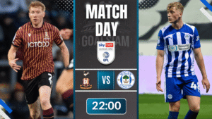 ดูบอลออนไลน์ ลีกวัน อังกฤษ ถ่ายทอดสด แบรดฟอร์ด ซิตี้ พบกับ วีแกน แอธเลติก 26/12/68