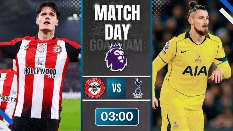 ดูบอลออนไลน์ พรีเมียร์ลีก ถ่ายทอดสด เบรนท์ฟอร์ด พบกับ ท็อตแน่ม ฮ็อทสเปอร์ 1/1/69