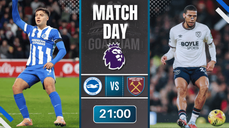 ดูบอลออนไลน์ พรีเมียร์ลีก ถ่ายทอดสด ไบรท์ตัน โฮฟ อัลเบี้ยน พบกับ เวสต์แฮมยูไนเต็ด 7/12/68